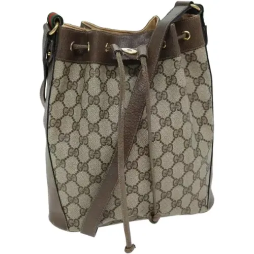 Pre-owned Canvas gucci-bags , female, Sizes: ONE SIZE - Gucci Vintage - Modalova