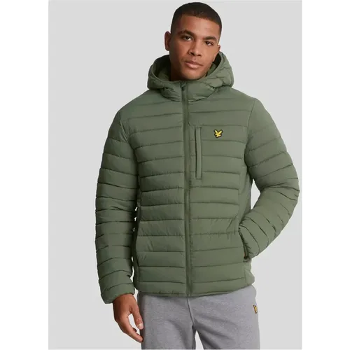 Lightweight Quilted Hooded Jacket , male, Sizes: M, S, L - Lyle & Scott - Modalova