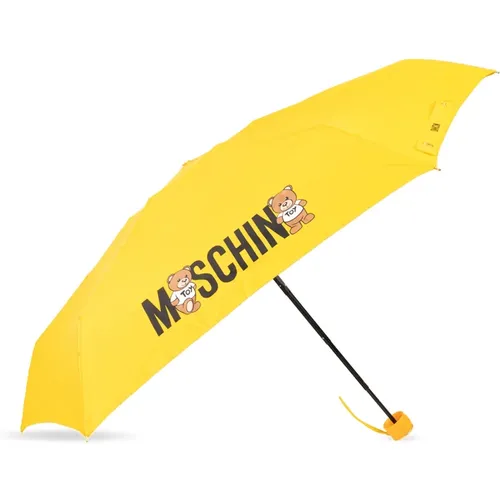 Regenschirm mit Logo Moschino - Moschino - Modalova