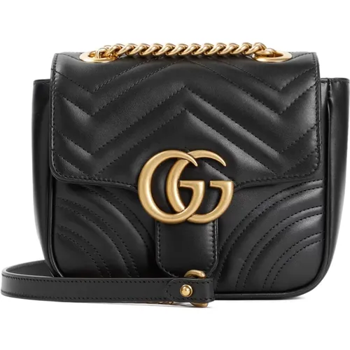 Handbag Matelassé Chevron Design , female, Sizes: ONE SIZE - Gucci - Modalova