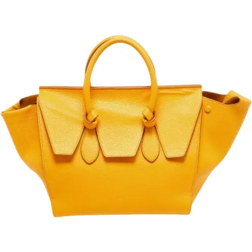 Pre-owned Leather totes , female, Sizes: ONE SIZE - Celine Vintage - Modalova