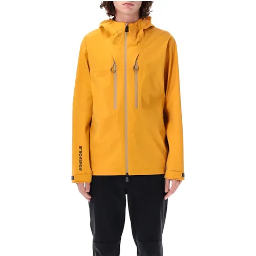 Hooded Shell Jacket Aw24 , male, Sizes: L - Moncler - Modalova