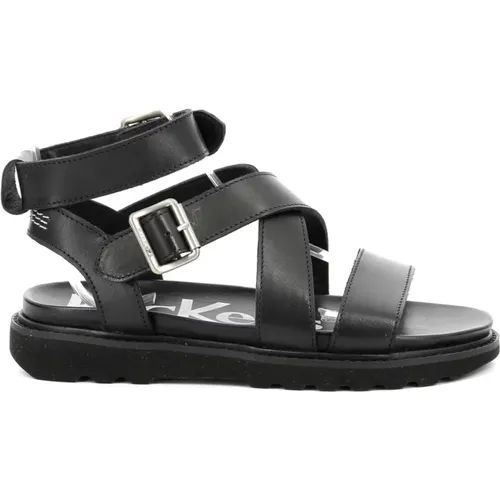 Bequeme Ledersandalen Neosunny , Damen, Größe: 37 EU - Kickers - Modalova