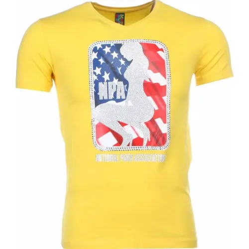 T-Shirts , male, Sizes: S, M, XS, XL - Local Fanatic - Modalova