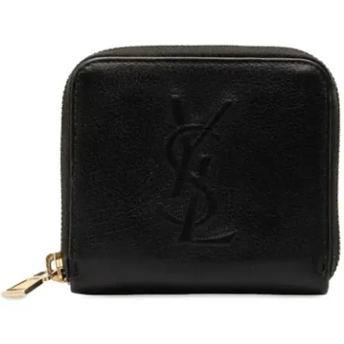 Pre-owned Leather wallets , female, Sizes: ONE SIZE - Yves Saint Laurent Vintage - Modalova