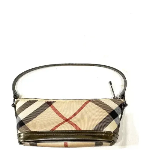 Pre-owned Canvas handbags , female, Sizes: ONE SIZE - Burberry Vintage - Modalova