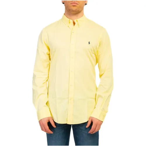 Gelbes Bristol Hemd - Klassisches Design , Herren, Größe: XL - Polo Ralph Lauren - Modalova
