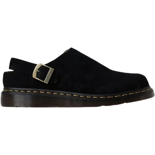 Isham Mules Suede Shoes , male, Sizes: 6 1/2 UK, 8 UK - Dr. Martens - Modalova