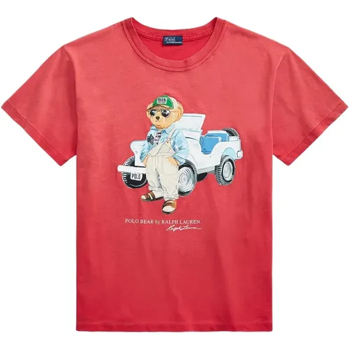 Polo Bear T-Shirts und Polos , Damen, Größe: L - Ralph Lauren - Modalova