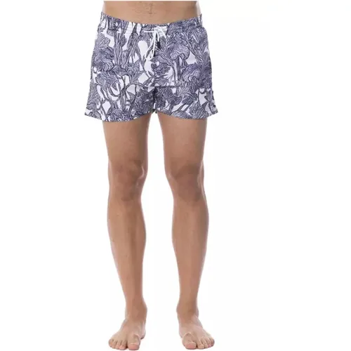 Modernes Hellblaues Badehose , Herren, Größe: 2XL - Roberto Cavalli - Modalova