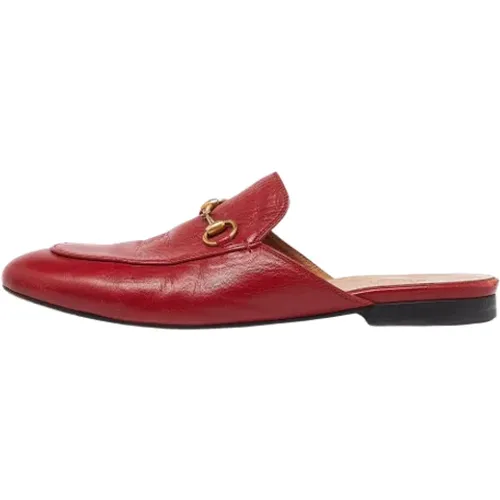 Pre-owned Leather sandals , female, Sizes: 6 UK - Gucci Vintage - Modalova