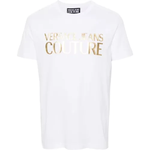 Designer T-Shirts und Polos , Herren, Größe: 2XL - Versace Jeans Couture - Modalova