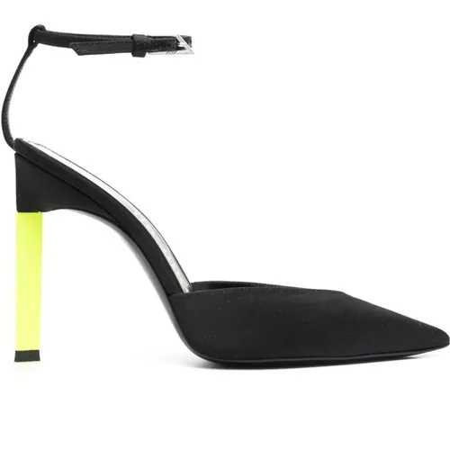 Schwarze Ss23 Lederpumps , Damen, Größe: 41 EU - The Attico - Modalova