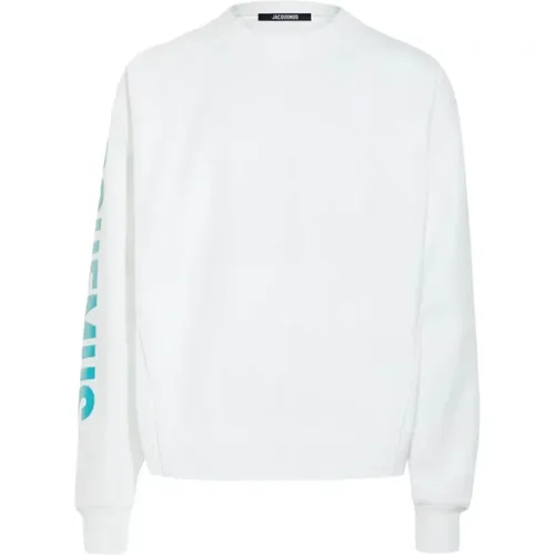 Bedruckter Sweatshirt Jersey Baumwolle Multicolor , Herren, Größe: XL - Jacquemus - Modalova