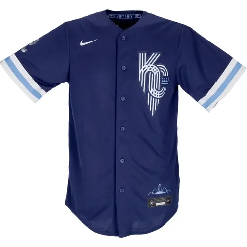 MLB Replica Baseball Jacket Kansas City Royals , male, Sizes: XL - Nike - Modalova