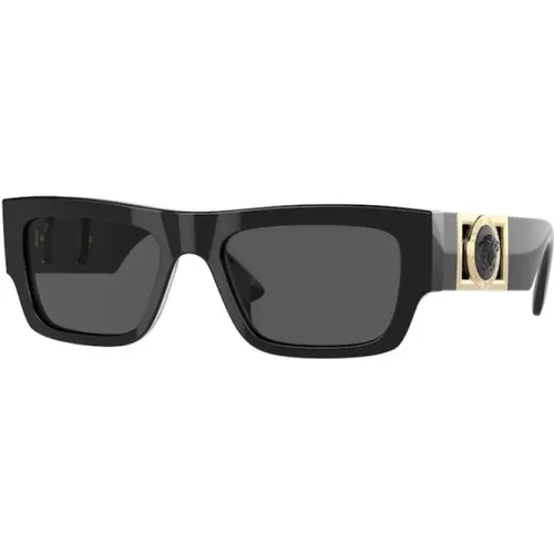 Stylische Sonnenbrille Ve4416U Gb1/87 , Herren, Größe: 53 MM - Versace - Modalova