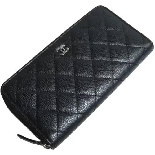 Pre-owned Leather wallets , female, Sizes: ONE SIZE - Chanel Vintage - Modalova