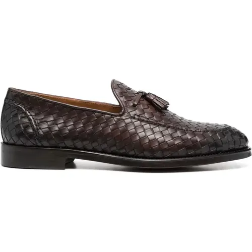 Leather Loafers with Tassel Detail , male, Sizes: 9 1/2 UK, 6 UK, 10 UK - Doucal's - Modalova