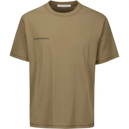 Stylish Tee Shirt , male, Sizes: XL - Affxwrks - Modalova