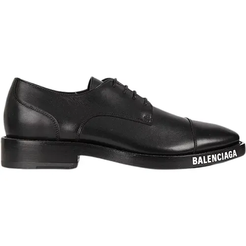 Weiche Derby-Schuhe , Herren, Größe: 44 EU - Balenciaga - Modalova