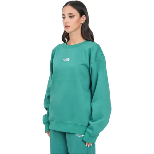 Grüner Essential Pullover für Frauen , Damen, Größe: L - The North Face - Modalova