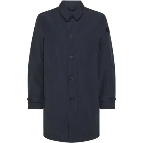 Simple Buttoned Coat , male, Sizes: M, 2XL - Peuterey - Modalova