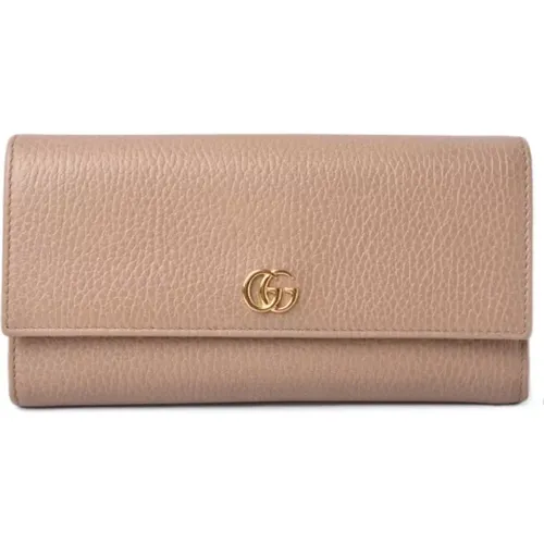 Pre-owned Leather wallets , female, Sizes: ONE SIZE - Gucci Vintage - Modalova