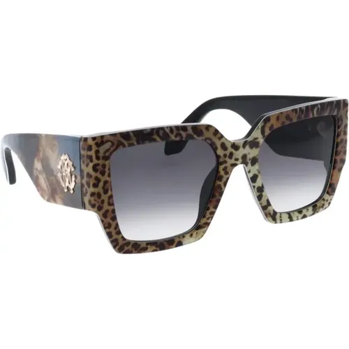Chic Sunglasses with 2-Year Warranty , female, Sizes: 54 MM - Roberto Cavalli - Modalova