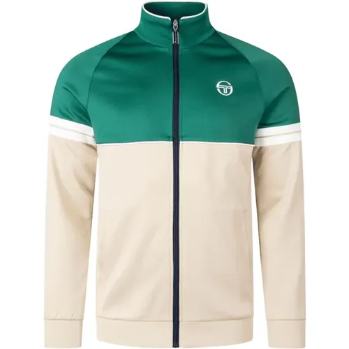 OrionSTM Tracktop with Slim Fit Zip , male, Sizes: XL, L - Sergio Tacchini - Modalova