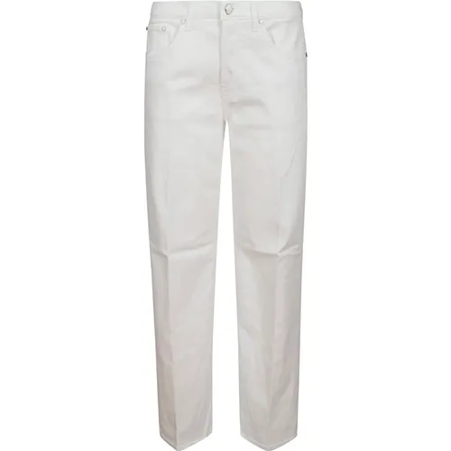 High Waist Bootcut Skinny Trousers , female, Sizes: W29, W25, W28, W30, W27 - Dondup - Modalova