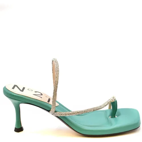 Stylish High Heel Sandals , female, Sizes: 6 UK - N21 - Modalova
