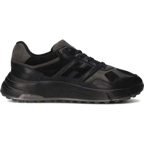 Herren LED Sue Combi Runner Sneakers , Herren, Größe: 43 EU - Hogan - Modalova