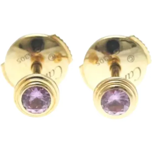 Pre-owned Rose Gold rings , female, Sizes: ONE SIZE - Cartier Vintage - Modalova