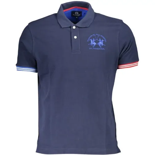 Elegant Polo Shirt with Contrast Details , male, Sizes: L, XL - LA MARTINA - Modalova