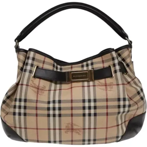 Pre-owned Canvas handbags , female, Sizes: ONE SIZE - Burberry Vintage - Modalova