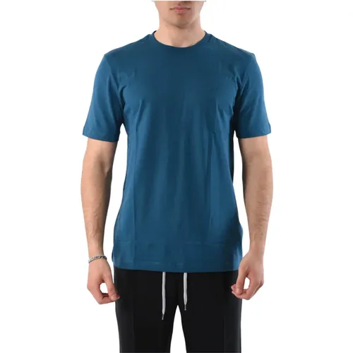 Baumwoll Logo T-shirt Regular Fit , Herren, Größe: XL - Hugo Boss - Modalova