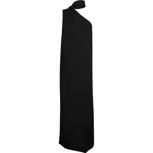 Schwarzes FoulardKleid mit Einem Schulterriemen - Stella Mccartney - Modalova