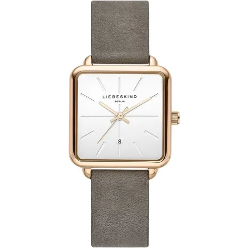 Elegant Leather Bracelet Watch Lt-0151-Lq , female, Sizes: ONE SIZE - liebeskind berlin - Modalova