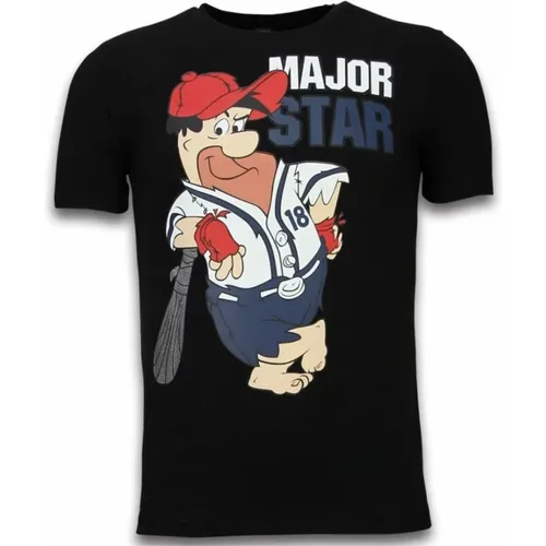 Major Star - Herren T-Shirt - 51007Z , Herren, Größe: XL - Local Fanatic - Modalova