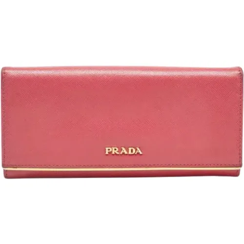 Pre-owned Leder portemonnaies - Prada Vintage - Modalova