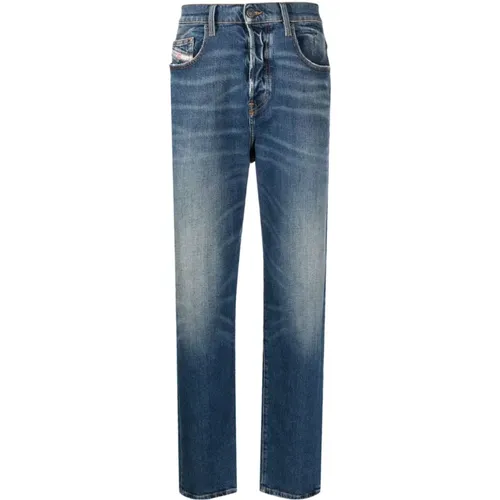 Blaue D-Finitive Tapered Jeans - Diesel - Modalova