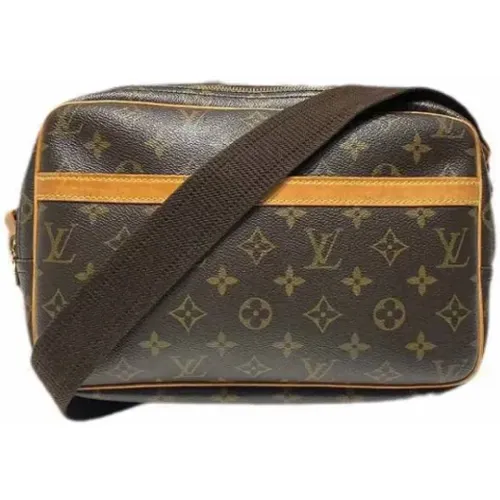 Pre-owned Canvas shoulder-bags , male, Sizes: ONE SIZE - Louis Vuitton Vintage - Modalova