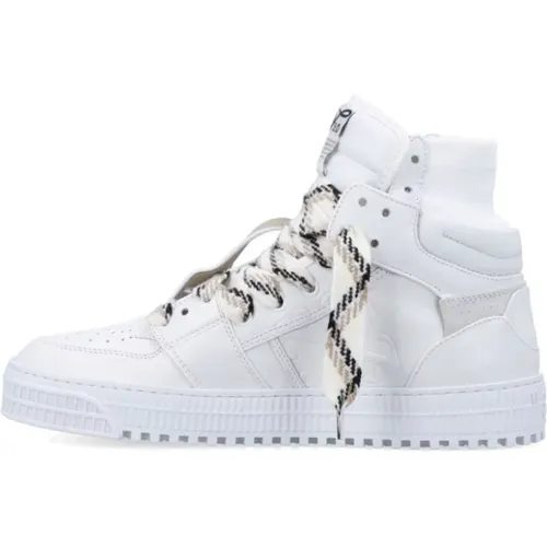 Off , High-Top Sneakers with Arrows , male, Sizes: 7 UK, 10 UK, 8 UK, 9 UK, 6 UK - Off White - Modalova