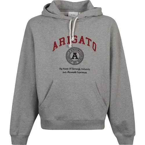 Grey Cotton Sweater , male, Sizes: M, S, XL - Axel Arigato - Modalova