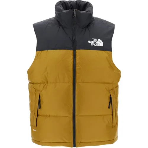 Retro Nuptse Puffer Vest , Herren, Größe: M - The North Face - Modalova