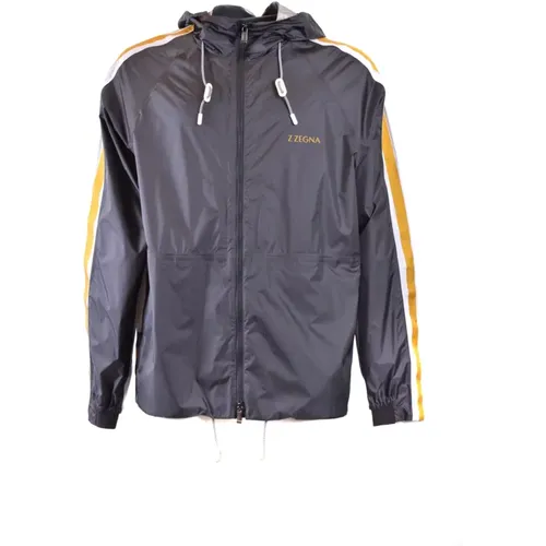 Windproof Outdoor Sports Jacket , male, Sizes: XL - Z Zegna - Modalova