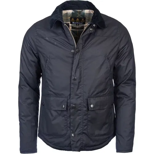 Reelin Waxed Jacket , male, Sizes: L, XL - Barbour - Modalova