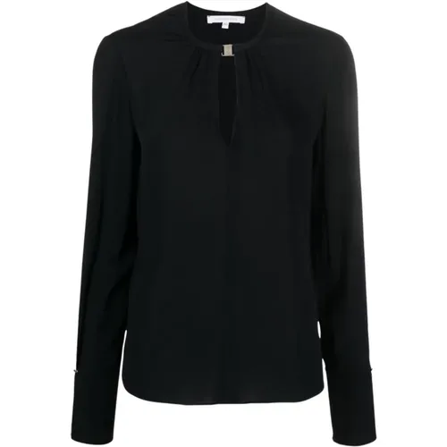 K103 Nero Bluse - Stilvolle Ergänzung für deinen Kleiderschrank , Damen, Größe: S - PATRIZIA PEPE - Modalova