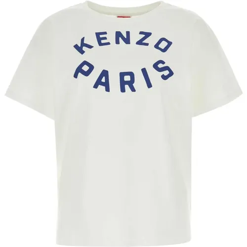 Weißes Baumwoll-T-Shirt Kenzo - Kenzo - Modalova