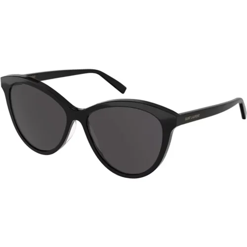Sonnenbrille SL 456 Schwarz , Damen, Größe: 57 MM - Saint Laurent - Modalova